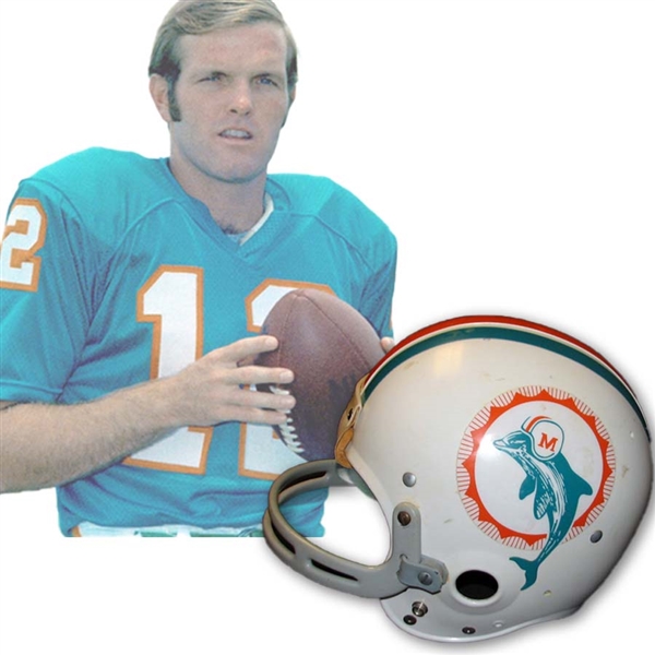 1973 Bob Griese World Champion Miami Dolphins Game-Used Helmet