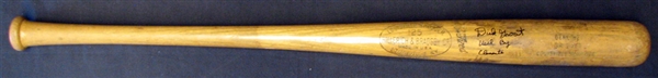 1961-62 Dick Groat Louisville Slugger Bat Used By Roberto Clemente