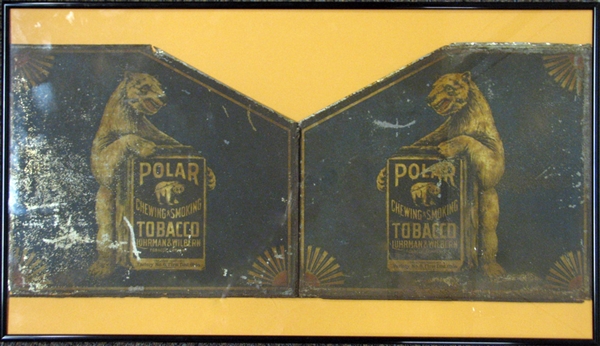 Circa 1910 Polar Bear Tobacco Partial Tin