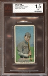 1909-11 T206 Sweet Caporal 150/30 Johnny Evers Cubs Across Chest BVG 1.5 FAIR
