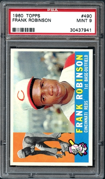 1960 Topps #490 Frank Robinson PSA 9 MINT
