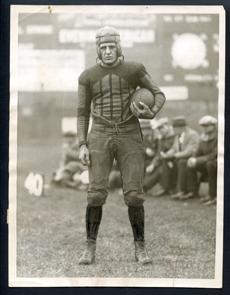 1923 Red Grange University of Illinois Football Type I Original Photo