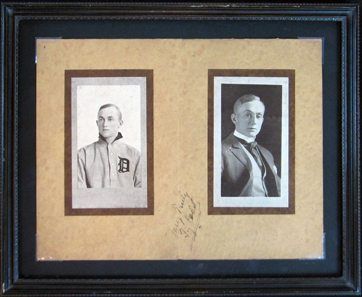 Circa 1909 Ty Cobb Signed Souvenir Booklet 
