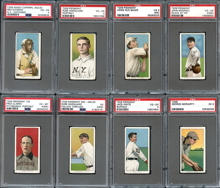 1909-11 T206 Group of (31) All PSA Graded with HOFers