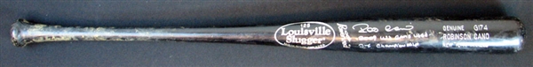 2009 Robinson Cano World Series Game-Used and Autographed Louisville Slugger Bat PSA/DNA GU 10