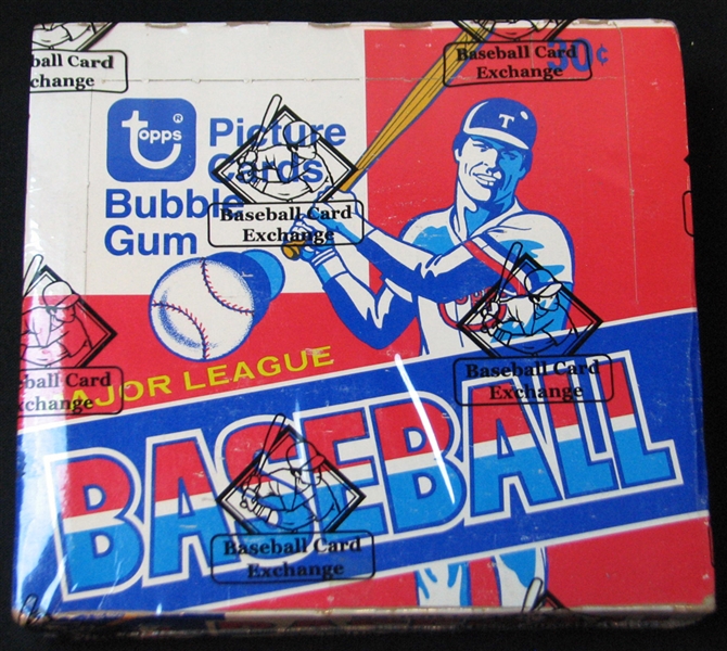 1978 Topps Baseball Unopened Cello Box BBCE