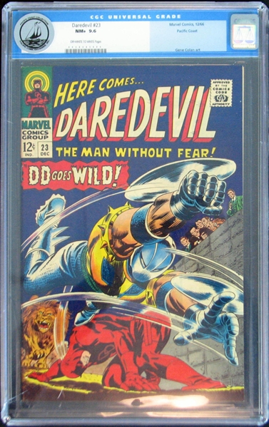 Daredevil #23 (Marvel Comics, 1966) CGC NM+ 9.6 Off-White to White Pages 