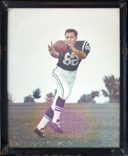 1960s Raymond Berry Original 16x20 Photograph That Hung in Baltimore Colts Front Office