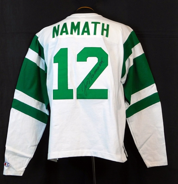Joe Namath Signed New York Jets Replica Jersey