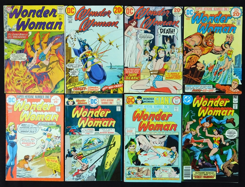 1964-1979 Wonder Woman Comic Book Group of (34)