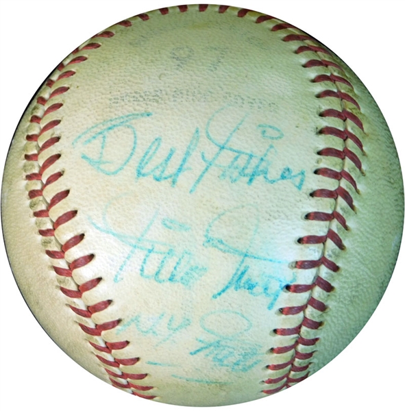 Willie Mays Signed and Inscribed Baseball