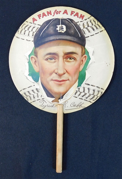 1910s Ty Cobb "Fan for a Fan"