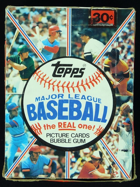 1981 Topps Baseball Full Unopened Wax Box