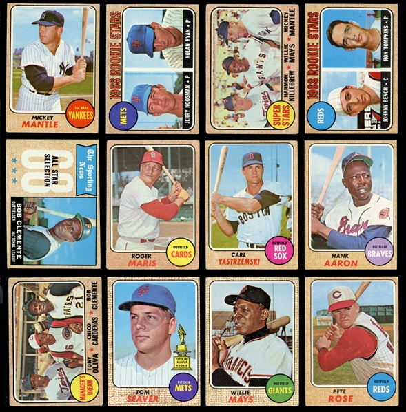1968 Topps Baseball Complete Set