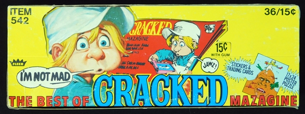 1978 Fleer The Best of Cracked Magazine Full Unopened Wax Box