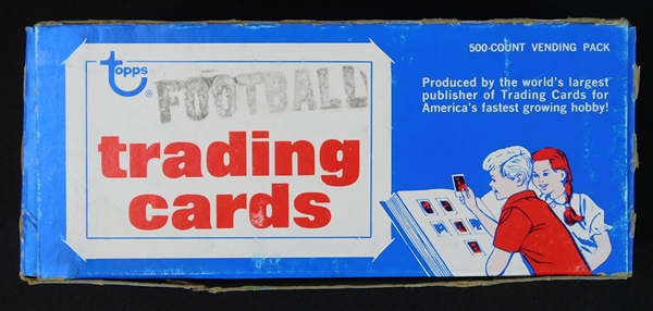 1974 Topps Football Full Unopened Vending Box
