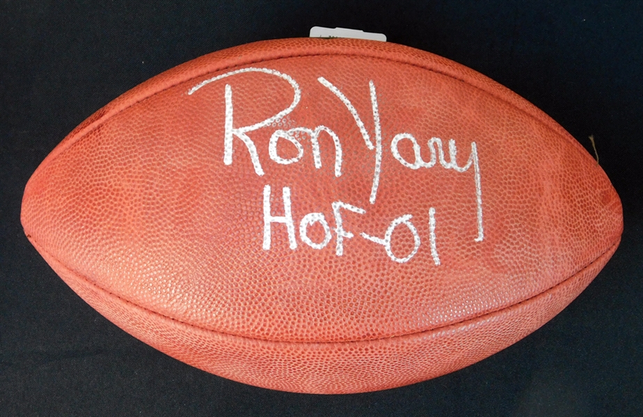 Ron Yary Signed Official NFL Football PSA/DNA
