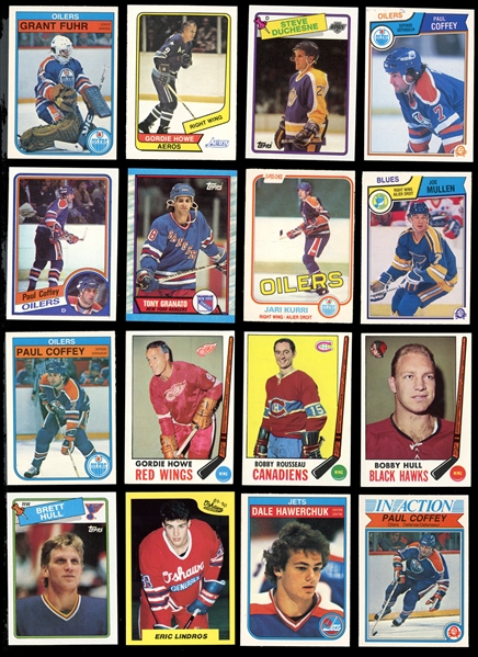 1960s-1980s Hockey Group of Approximately (400) with Stars and a Near Complete 1982/83 OPC Set