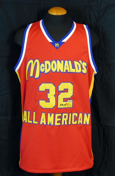 LeBron James Signed McDonalds All American Jersey UDA/SGC/PSA/DNA