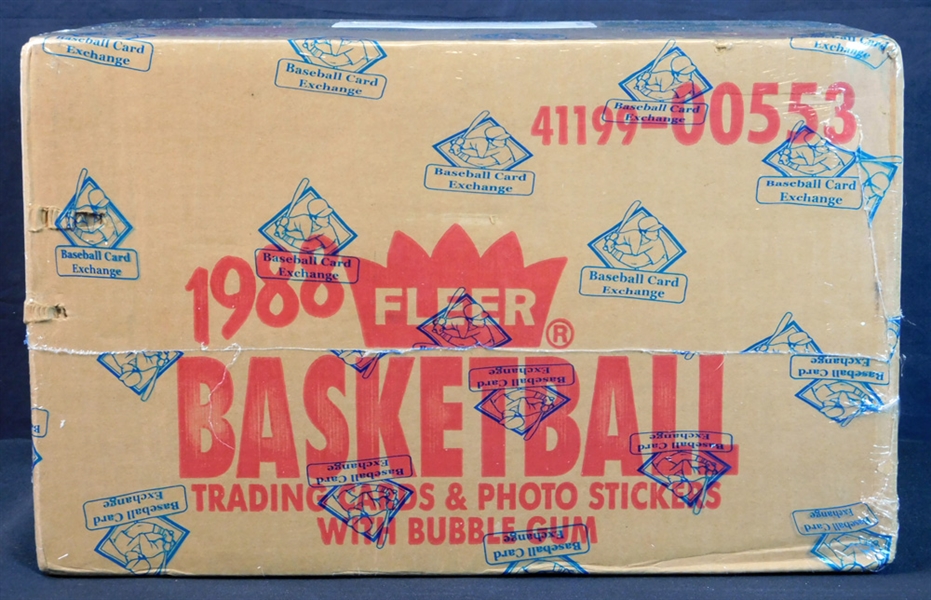 1988-89 Fleer Basketball Unopened Wax Box Case BBCE