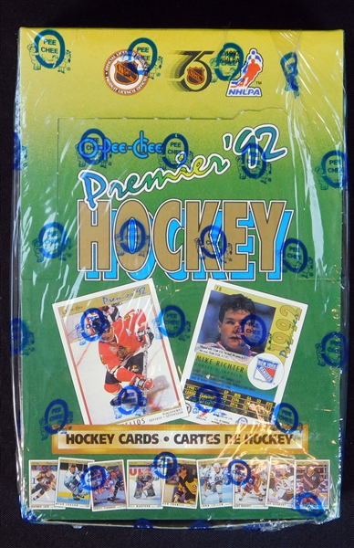 1992 O-Pee-Chee Premier Hockey Unopened Box