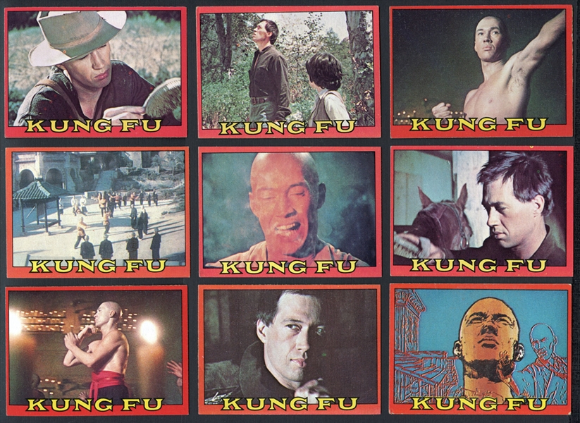 1973 Topps Kung Fu Complete Set (60)