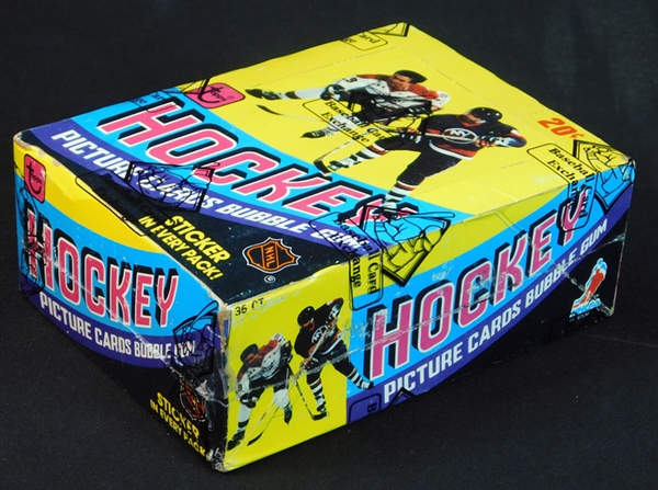 1978 Topps Hockey Full Unopened Wax Box BBCE