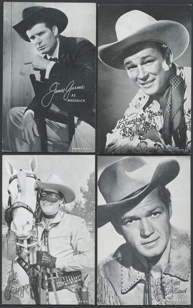 1947-1966 Exhibits Cowboys, Cars and Planes Lot of 45