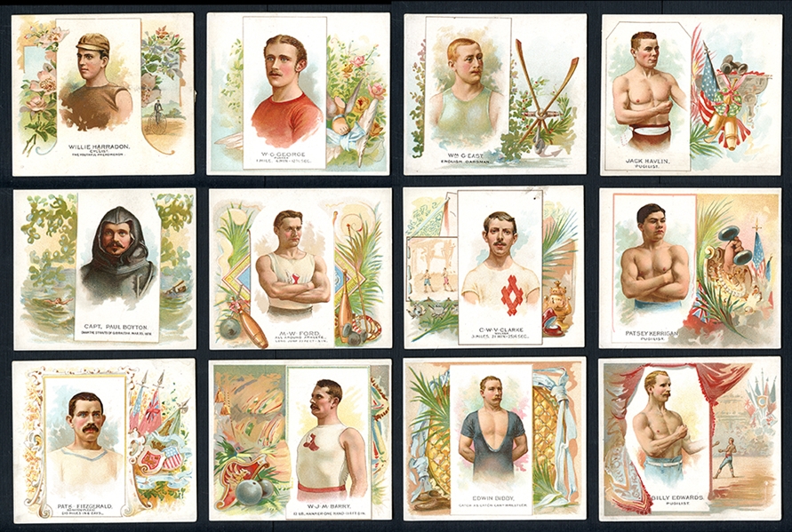 1888 N43 Allen & Ginter World Champions Group of 23 Cards 