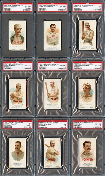 1887 N28 Allen & Ginter (Baseball) Complete Set #13 on PSA Set Registry