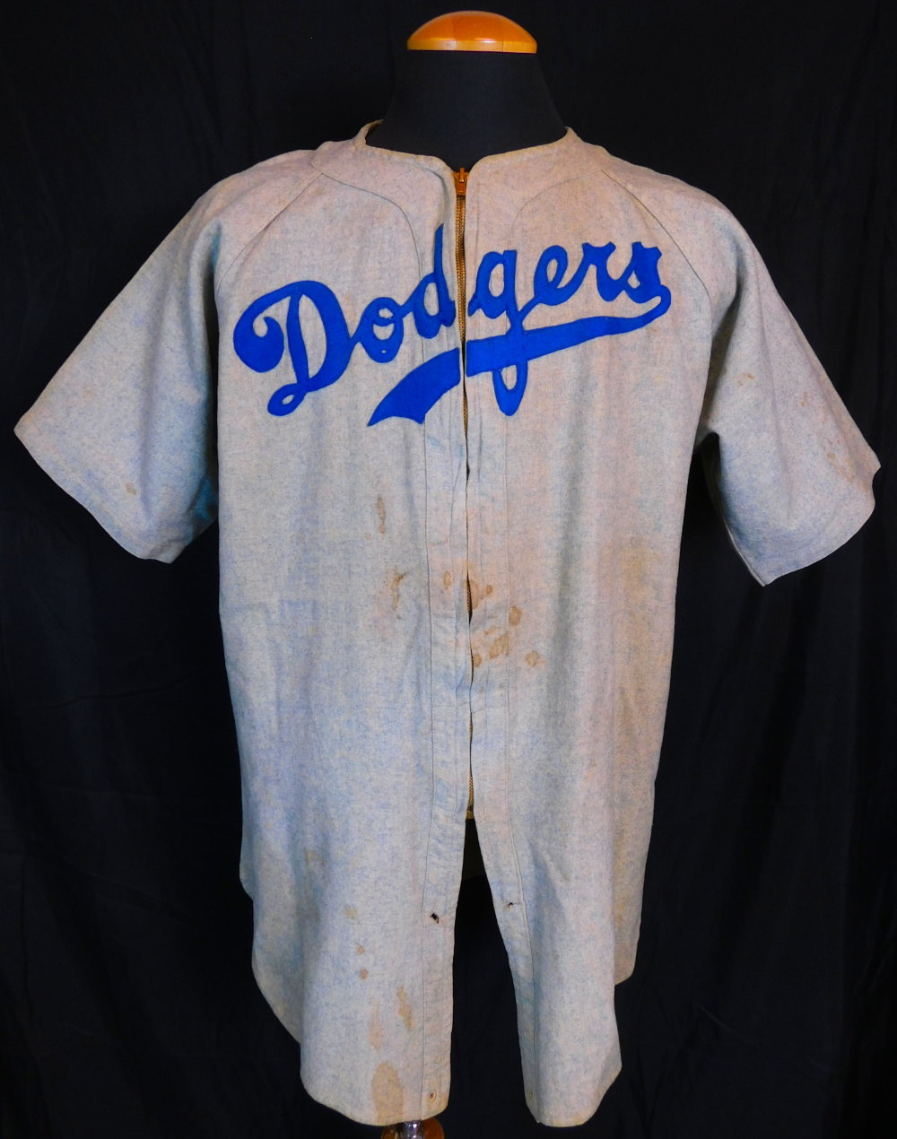 Lot Detail - Circa 1945 Leo Durocher Brooklyn Dodgers Game-Used