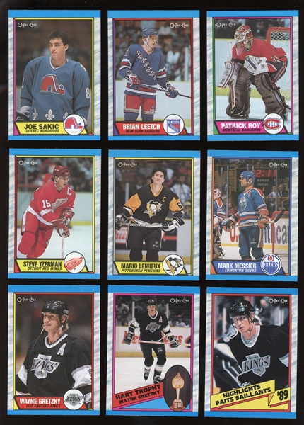 1989 O-Pee-Chee Hockey Complete Set