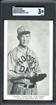 1930 House of David Post Card Featuring Grover Cleveland Alexander - Exceptionally Rare SGC 3 VG