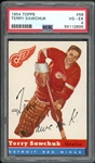 1954 Topps Hockey #58 Terry Sawchuk PSA 4 VG-EX