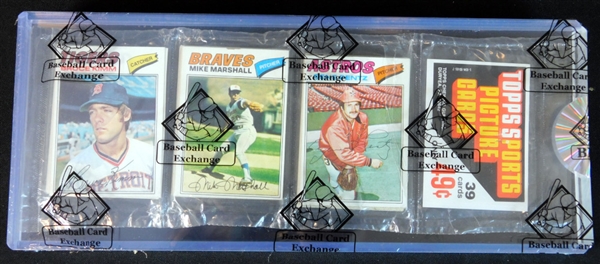 1977 Topps Baseball Unopened Rack Pack BBCE