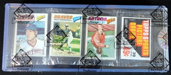 1977 Topps Baseball Unopened Rack Pack BBCE