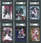 Patrick Roy Personal Card Collection Of 295 Cards With LOA