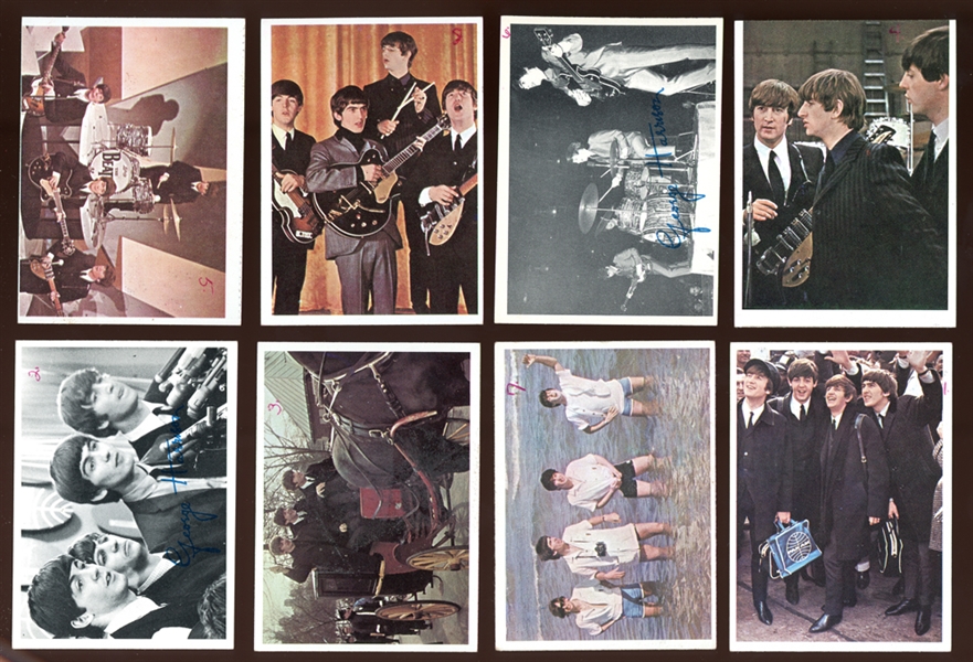 1964 Topps Beatles Group of (8)