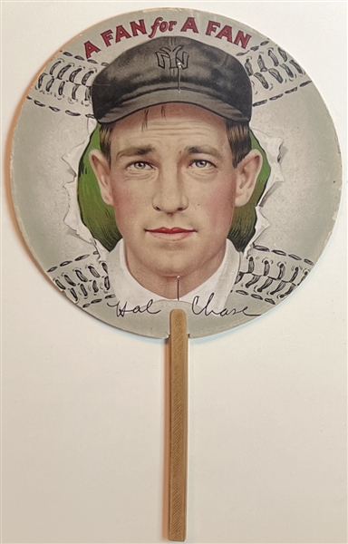 Circa 1910 Hal Chase "Fan for a Fan"