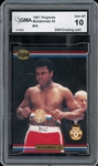 1991 Ringlords  #40 Muhammad Ali GMA GEM MINT 10