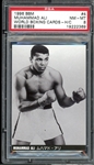 1996 BBM World Boxing Cards #4 Muhammad Ali H/C PSA 8 NM-MT