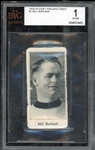 1924-26 V128-1 Paulins Candy #1 Bill Borland BVG 1 POOR