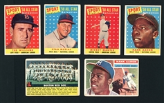 1952-61 Group Of 18 Cards With Stars And HOFers