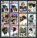 1976-84 Topps Football Hall Of Fame Defenders Group Of 22 With Lambert Rookie