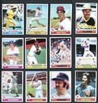 1979 Topps Baseball Near Complete Set 684/726 With 1600 Total Cards Including Stars & HOFers