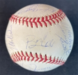 1992 Atlanta Braves Team Signed Baseball