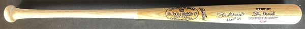 Stan Musial Signed Bat With HOF Inscription