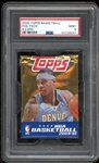 2009 Topps Basketball 8 Card Foil Pack PSA 9 MINT
