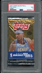 2009 Topps Basketball 8 Card Foil Pack PSA 7 NM
