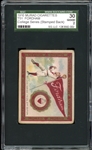 1910 Murad Cigarettes College Series (Stamped Back) T51 Fordham SGC 2 GOOD